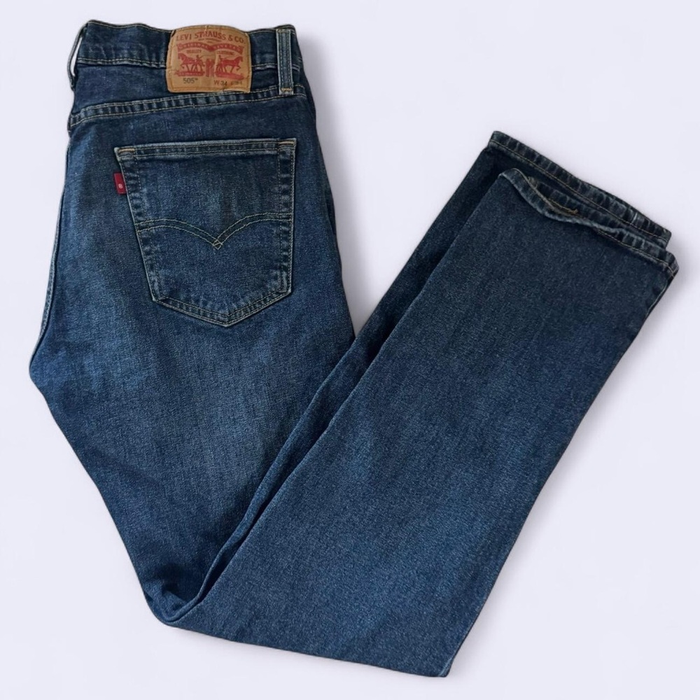 Men’s Levi's Blue Relaxed Jeans Classic Comfort